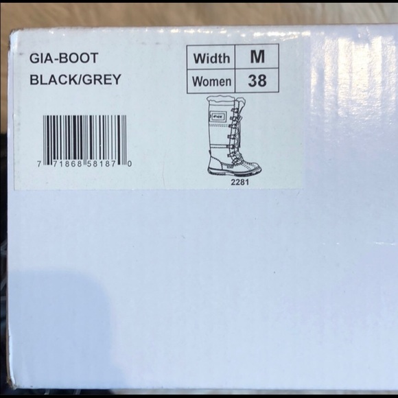 🌸SOLD🌸 NEW Pajar Gia Zip Up Tall Boot - Picture 7 of 8